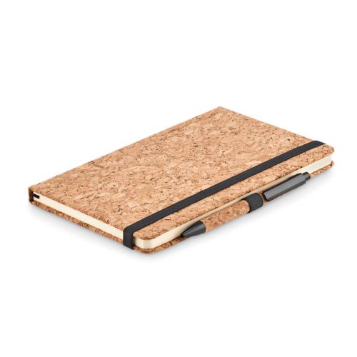 Cork notebook with pen - Image 3